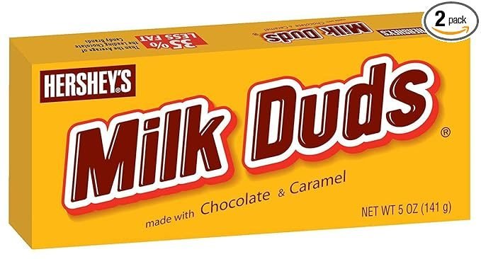 Milk Duds Made Chocolate Caramels