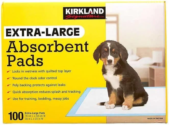 Extra-Large Absorbent Pet Training Pads (100 Count)