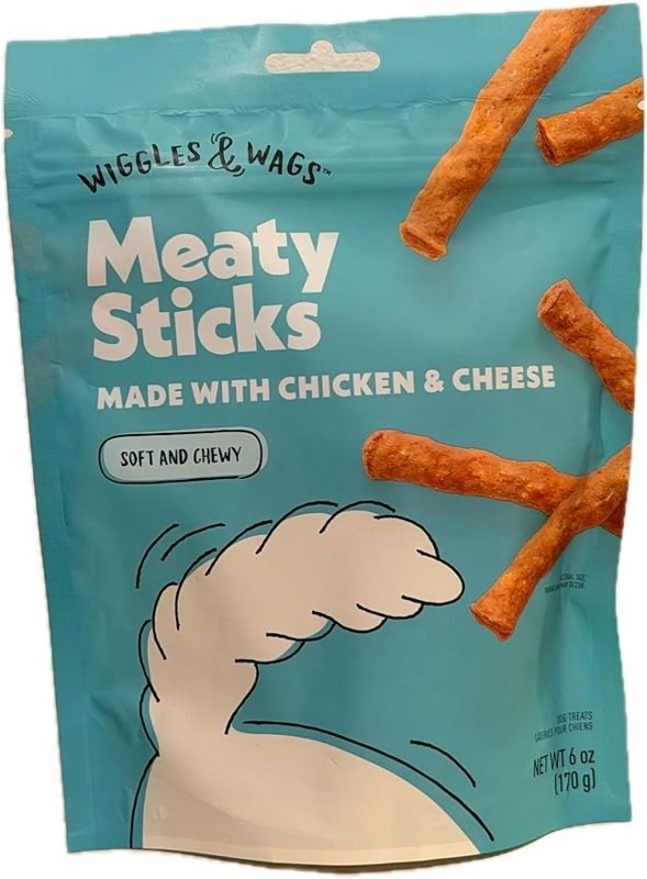 Soft & Chewy Meaty Sticks Dog Treats, Chicken & Cheese